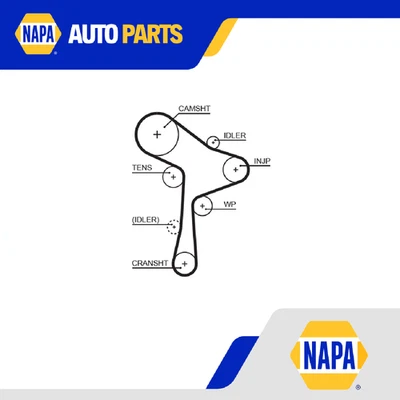 Timing Belt fits VW TIGUAN 5N 1.6D 2.0D 2010 on Gates 04L109119 04L109119A New - Image 1 of 4