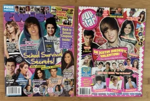 Lot of 2 Magazines - Twist September 2010/Pop Star February 2011 Justin Beiber - Picture 1 of 5