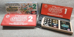 Peter Pan Master Challenge 1 und 2 Electronic Quiz Question 1980’s Game 2 OVP - Bild 1 von 24