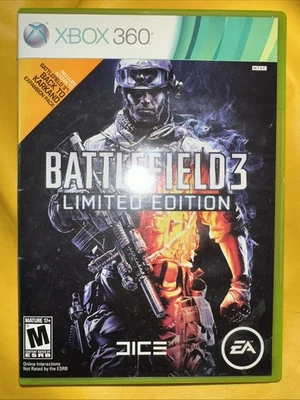 Battlefield 3 Limited Edition for Xbox 360 Microsoft Xbox 360 CIB - Image 1 of 4