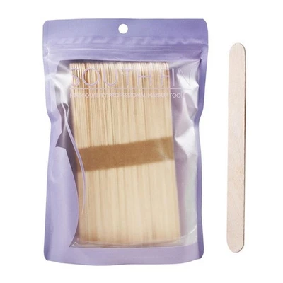 Lot de 50 spatules d'épilation pour masque facial, épilation du maillot - Photo 1/4
