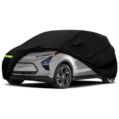 For Chevrolet Bolt EV 2017-2025 Waterproof Car Cover All Weather with Zipper Doo - Image 1 of 4