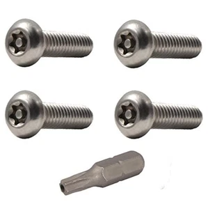 Torx Security Machine Screws - 10-24 x 3/8" (25-Pack) Stainless Steel, Tamper... - Picture 1 of 7