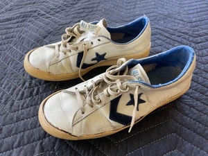Vintage 80s Converse Pro Leather Sneaker Shoes Sz 7.5 - Picture 1 of 8