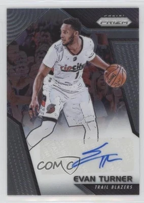 2017-18 Panini Prizm Signatures Evan Turner #SG-ET Auto - Image 1 of 2