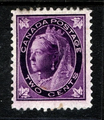 CANADA SC# 68 WELL CENTERED MAPLE LEAF ISSUE, MINT LIGHT HINGED - Image 1 of 2