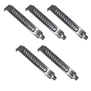 Pack Of 5 Alloy Steel PCI Slot Covers For Enhances Airflows And Dust Protections - Afbeelding 1 van 10