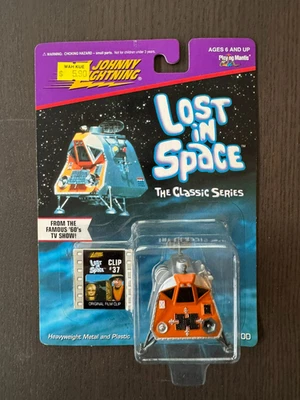 Clip de película Lost In Space Johnny Lightning Space Pod #37 vintage sellado TG Foto 1 de 2