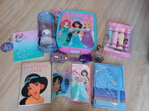 Disney Princess & Aladdin 10 Piece Merchandise Joblot Set. All Brand New - Picture 1 of 22