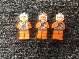 LEGO Star Wars Luke Skywalker & Rebel Pilots x3 Minifigure 2010