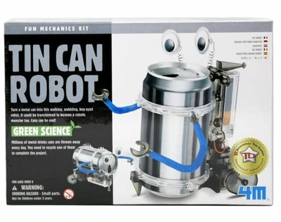4M Tin Can Robot 3653 NEW Sealed Package - Image 1 of 2