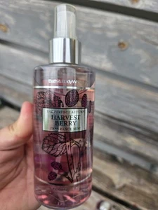Rare Bath & Body Works Autumn Harvest Berry Fragrance Mist Discontinued 8 Oz - Picture 1 of 4