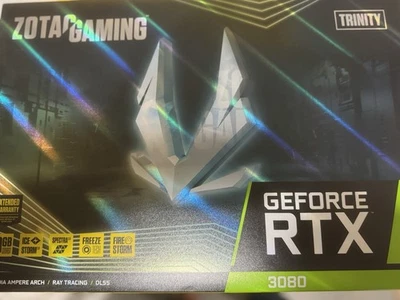 ZOTAC Trinity OC GeForce RTX 3080 10GB RAM - Graphics Card - Very Good  - Image 1 of 4