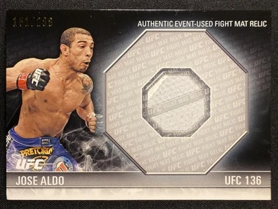 2012 Topps UFC Knockout #FM-JA Jose Aldo Fight Mat Relics #/288 - Image 1 of 2