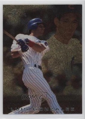 1996 Flair Gold Luis Gonzalez #215 - Image 1 of 2