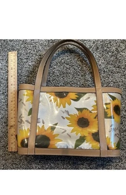 Maxx New York PVC Handbag Sunflower Design - Image 1 of 4