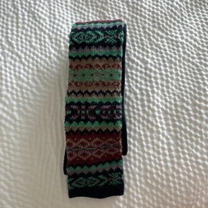 Tango Square End Men’s Tie Navy Teal Geometric Made In USA 2 3/4 x 55 Cotton - Picture 1 of 7
