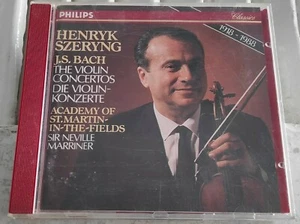 Bach - The Violin Concertos Szeryng Marriner W.Germany Philips CD No IFPI NM - Picture 1 of 3