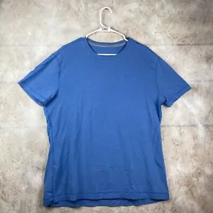 Lululemon Shirt Herren Erwachsene groß blau kurzärmelig Rundhalsausschnitt Stretch Training - Bild 1 von 11