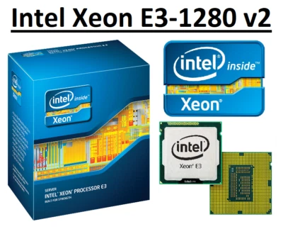 Intel Xeon E3-1280 v2 SR0P7 4 Core Clock 3.6 - 4.0 GHz, Socket LGA1155, 69W CPU - Image 1 of 2