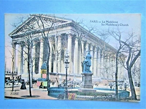 193. Postcard of Paris France "La Madeleine" from early 1900's - Picture 1 of 2