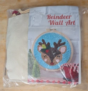 Nuevo en Paquete Annie’s Creative Girls Club Reno Arte de Pared 8" Punch Needle Kit ACG2940 - Imagen 1 de 4