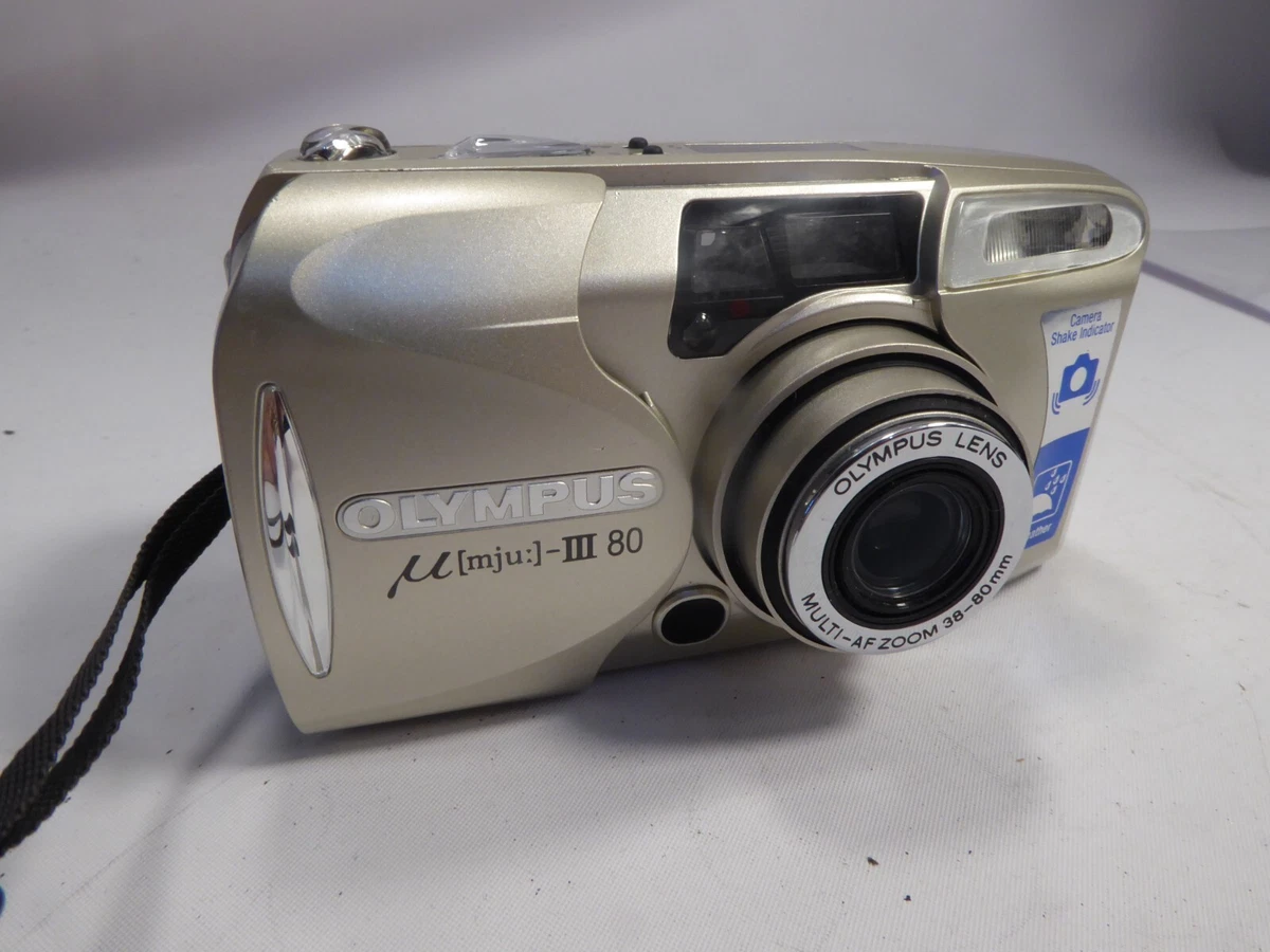 Olympus µ[mju:]-III 80 Film Cameras for sale - eBay