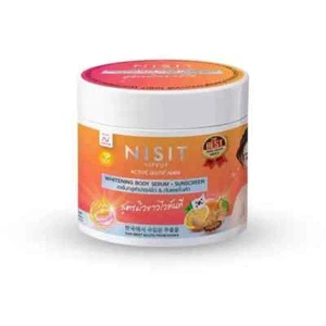 Nisit Gluta Body Serum Whitening & Sunscreen skin care cream restore skin - Picture 1 of 5