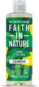 Natural Lemon And Tea Tree Shampoo Refreshing Vegan And Cruelty Free No SLS Or - Picture 1 of 6