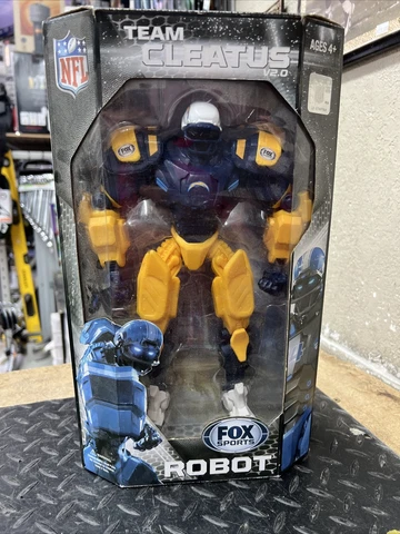NFL Los Angeles Chargers FOX Sport 10" Robot Cleatus Action Figure Version 2.0 Cover