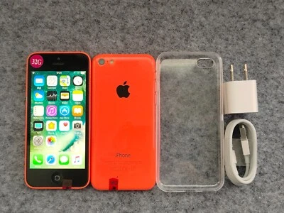 Original&90% N ew Apple iPhone 5c Pink 8/16/32GB Facroty UNlocked(any carrier) - Image 1 of 4