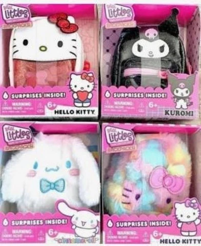 Real Littles Mini 6 Surprises Backpack Hello Kitty + OTHERS YOU CHOOSE Cover
