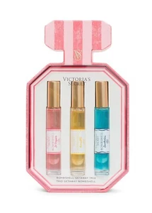 VICTORIA SECRET eau de parfum VACATION GETAWAY Tropez BOMBSHELL Travel GIFT SET - Picture 1 of 2