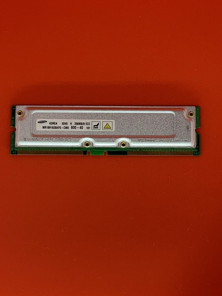 MR18R1628AF0-CM8 Samsung 256MB Memory Card - Image 1 of 2