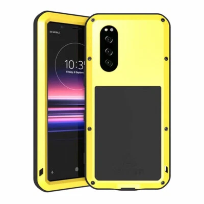 Waterproof Gorilla Glass Metal Case Cover For Sony Xperia 5 J8210 J8270 J9210 - Image 1 of 4