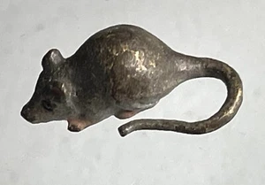 Miniatur kaltbemalte Bronze Maus Wien Antik - Bild 1 von 6