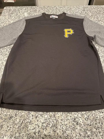 Pittsburgh Pirates Majestic Thermabase Short Sleeve Warmup L MLB Authentic Cover