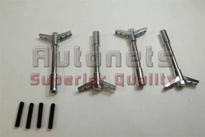 4pcs Chrome Steel 5/16"-18 x1-3/8" Stud Valve Cover Wing Nut Bolt Ford Pontiac - Bild 1 von 2