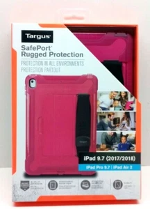 Targus - SafePort Rugged Case for iPad 9.7 (2017/2018) (Pink) - Picture 1 of 3