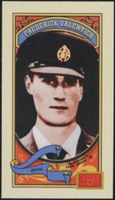 2014 Panini Golden Age Frederick Valentich Mini Mono Blue Back Parallel #136