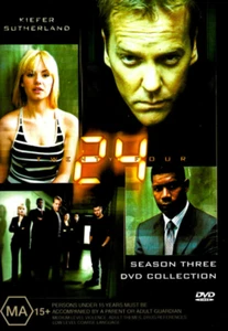 24 - Season 3 DVD Drama (2003) Kiefer Sutherland Quality Guaranteed - Imagen 1 de 8