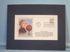 Pioneers of Aviation - Jean-Pierre Blanchard & Wright Brothers  First Day Cover
