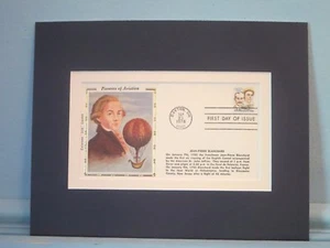 Pioneers of Aviation - Jean-Pierre Blanchard & Wright Brothers  First Day Cover - Picture 1 of 1
