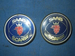 2 SAAB Center Wheel Cap 900 9-3 9-5 4566311 94 - 2001 1A - Picture 1 of 5