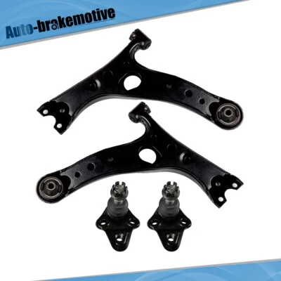 Brazos de control inferiores delanteros + rótulas 4 piezas para Toyota RAV4 2001-2003 2004 2005 Foto 1 de 4