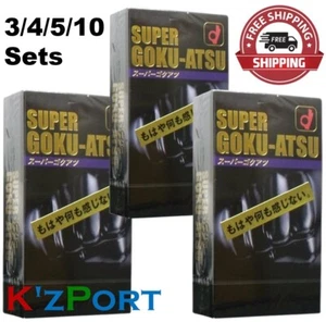 Okamoto Condom Super Goku-Atsu 0.12 thick Long Lasting Extra Jelly from Japan - Picture 1 of 3