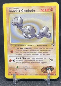 Brock's Geodude 066/132 Gym Heroes Regular - Picture 1 of 2