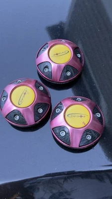 3 RUEDAS FOCALES TAPA CENTRAL ROSA 89-9161 Foto 1 de 2