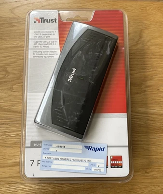 Trust Mini Hub USB 2.0 a 7 porte modello HU-5770 nuovo e sigillato - Immagine 1 di 4