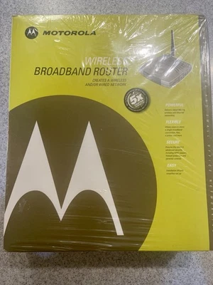Motorola WR850G 802.11g Wireless Broadband Router NEW - Image 1 of 4